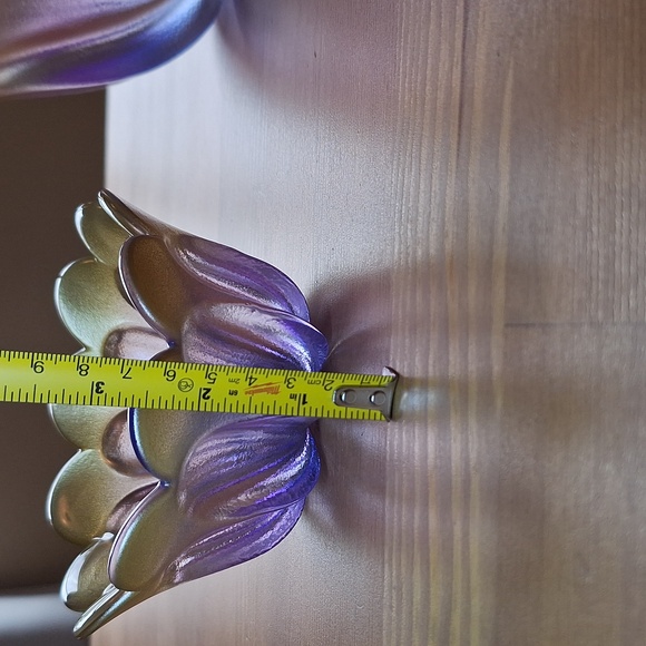 #AEO 3 Piece of Walther Glas Marrakech petal bowls And Plate gold and purple - Picture 9 of 16